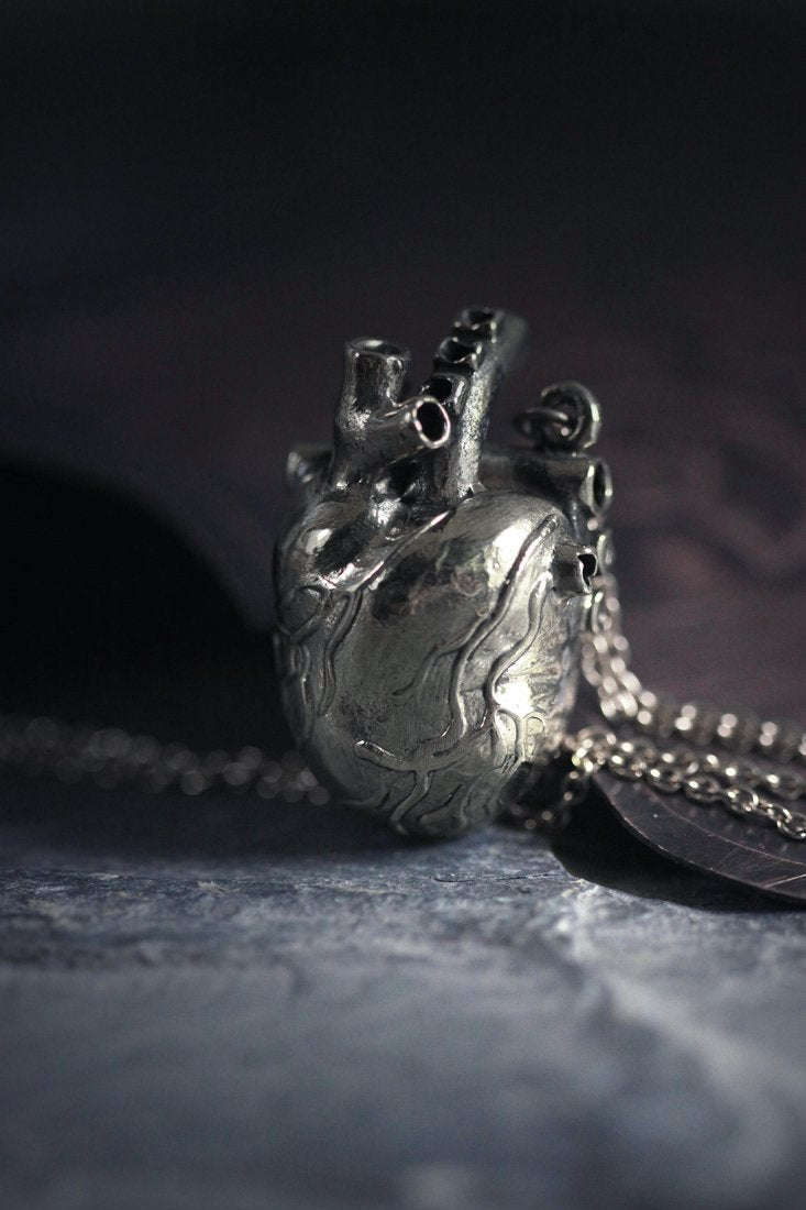 Kleine Herz Locket Halskette - Clavius Jewelry