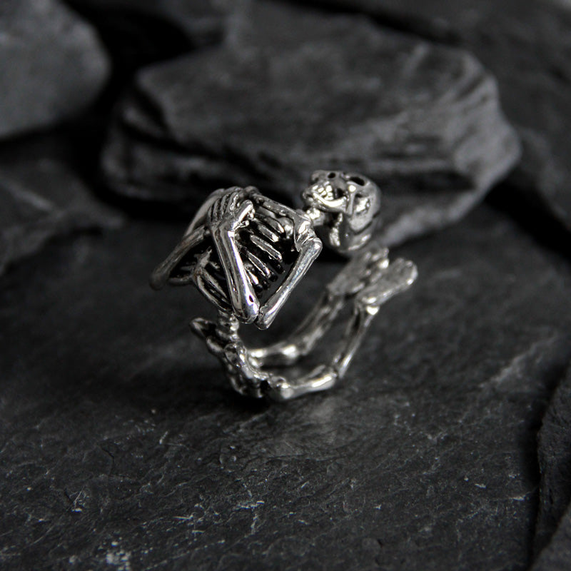Yoga Skelett Ring