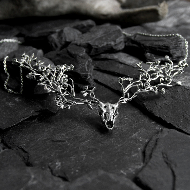 Mondhirsch Halskette - Clavius Jewelry