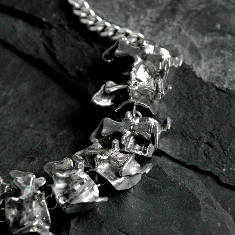 Wirbelknochen Halskette - Groß - Clavius Jewelry