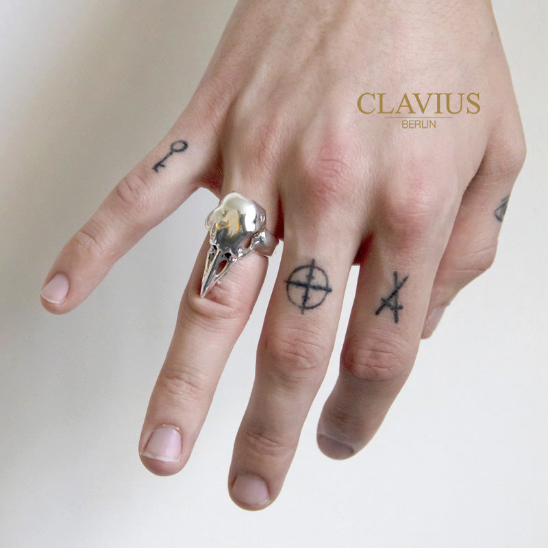 Rabenschädel Ring - Clavius Jewelry