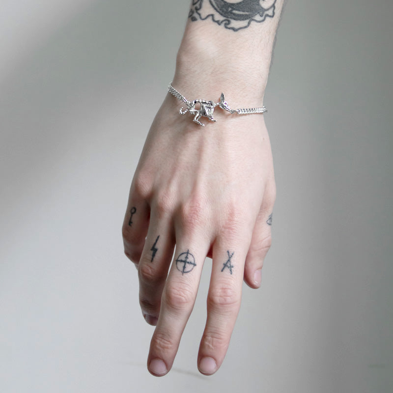 Hasenskelett am Kette Armband - Clavius Jewelry